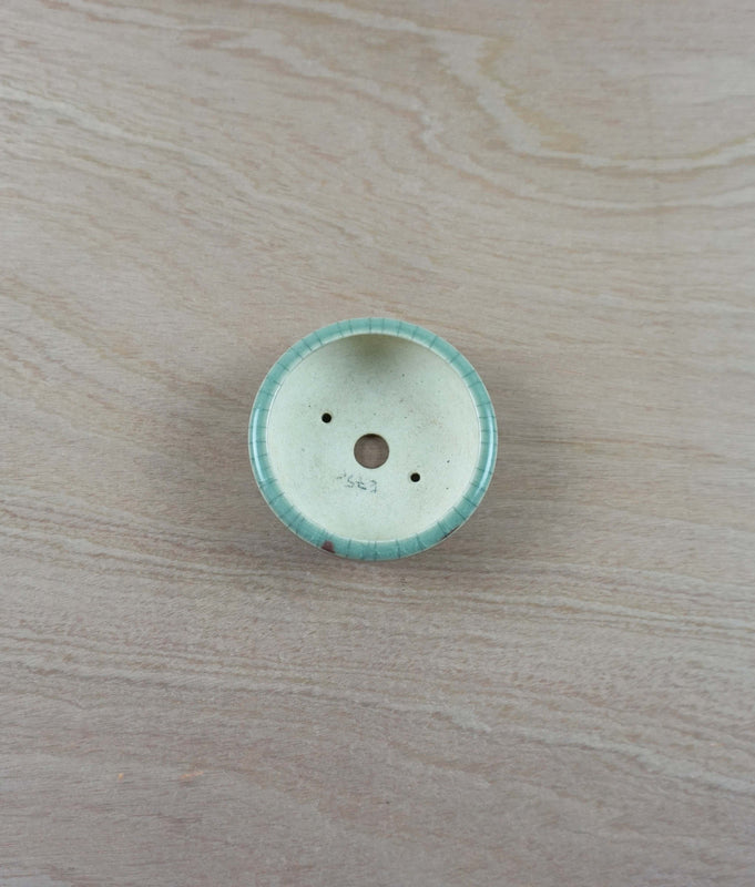 Bonsai pot 'rond' Tokoname